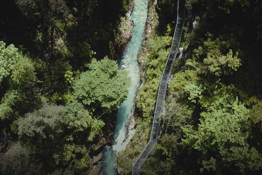 Senderismo Leutaschklamm