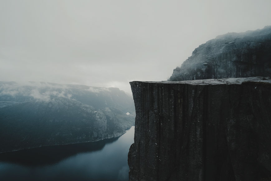 Preikestolen hiking