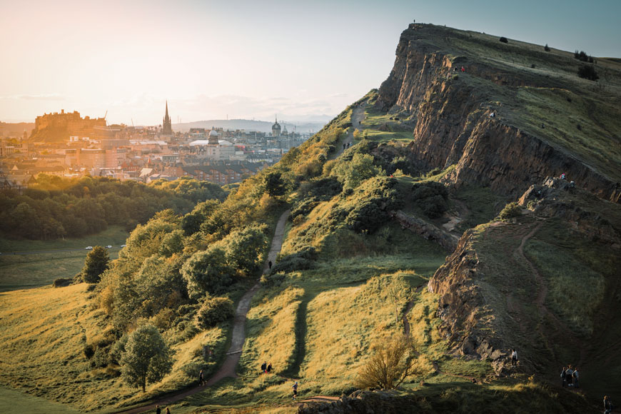 Arthur seat easy hike